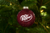 Dr. Pepper | Ornament | Burbundy Glitter | Plastic | Soda