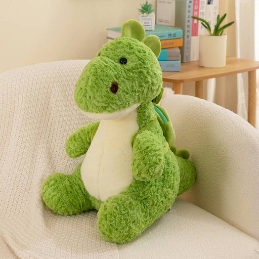 10" Dinosaur with Backpack Plush