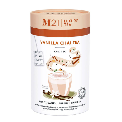 Vanilla Chai Luxury Tea – 24 Pyramid Bags