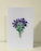 Quilled Bouquet Greeting Card, Handmade Flowers