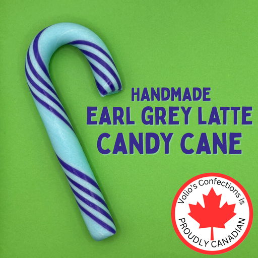 Earl Grey Latte Large Handmade Candy Cane
