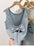 Gingham Bow-Tie Back Sleeveless Top