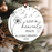 Sleep In Heavenly Peace Infant Loss Ornament