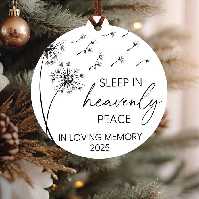 Sleep In Heavenly Peace Infant Loss Ornament