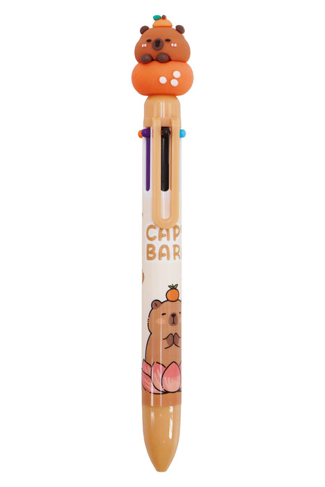 3D Capybara 6-in-1 Multicolor Pen