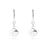 18K Gold PVD Stainless Steel Coin Pendant Huggie Earrings