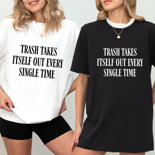 Trash Takes Itself Out ADULT T-Shirt | Taylor Swift