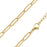 18K Gold Paperclip Chain Necklace