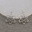 Pure Science Silver Atom Earrings
