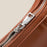 Faux Leather Round Multi Panel Hand Bag
