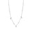 18K Gold PVD Stainless Steel Dangle Stone Necklace