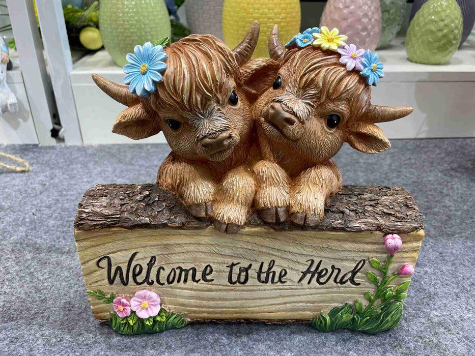 Highland Cows "Welcome to the Herd"