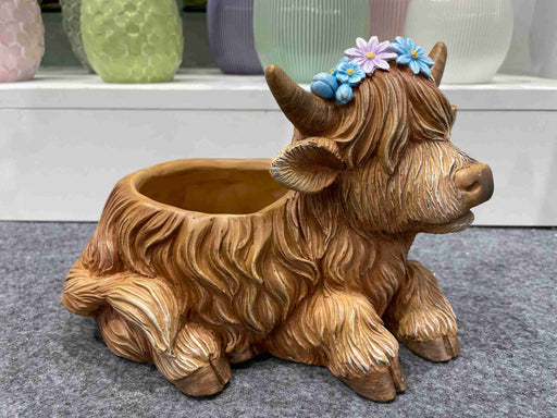 Planter - Highland Cow
