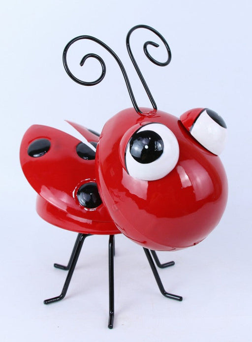 Lady Bug Red Metal
