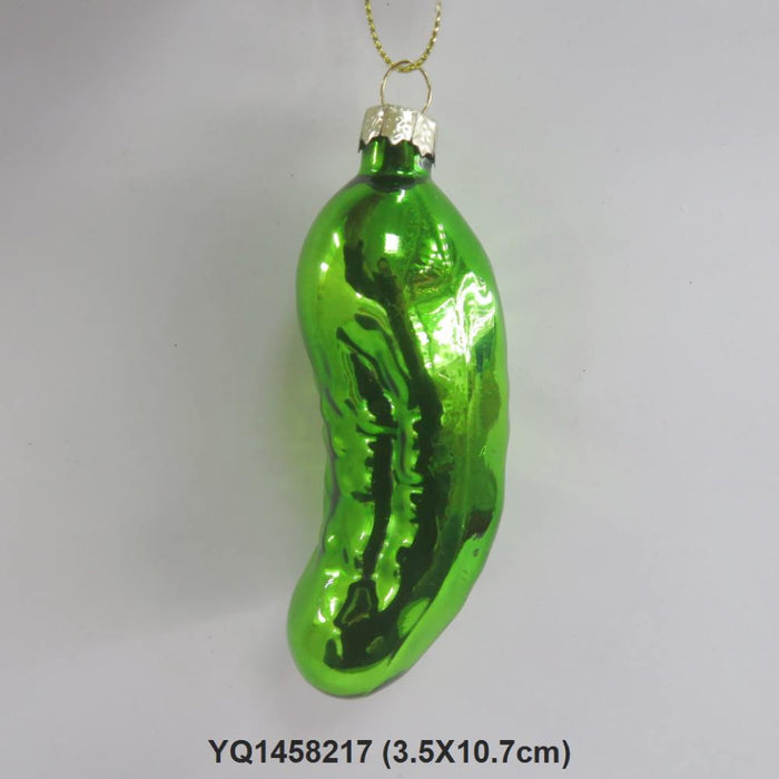 Orn Pickle Glass Shiny