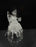 Orn Angel Clear Beaded Glass