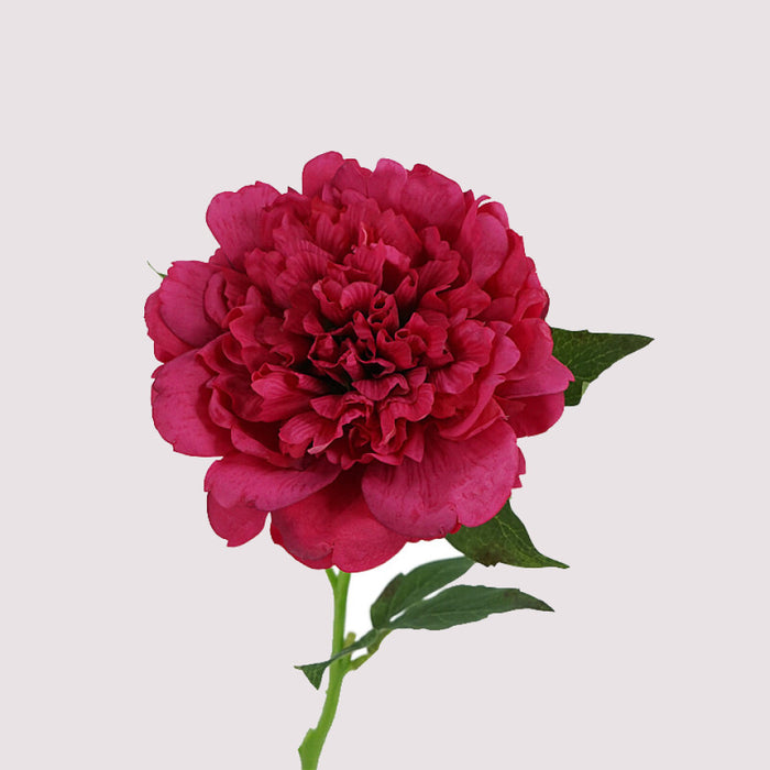 Real Touch Peony Rose Red 58 x15 cm