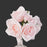 Real Touch Bouquet Lt. Pink Roses 25 x 20 cm