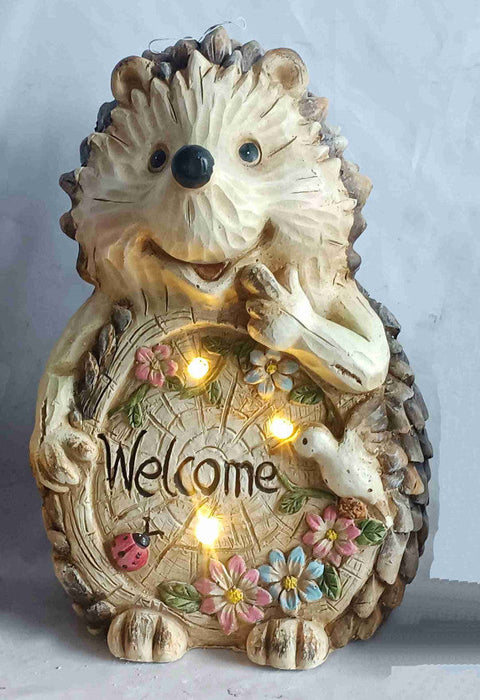 Solar Hedgehog Welcome