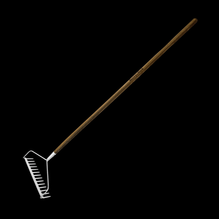 Soil Rake Long Handled B&B SS