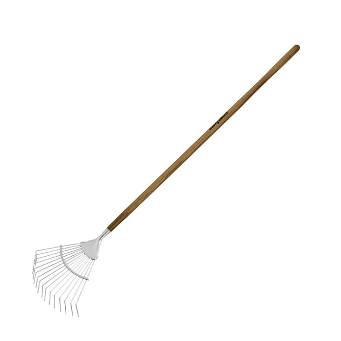 Light Lawn & Leaf Rake Long Handled B&B SS