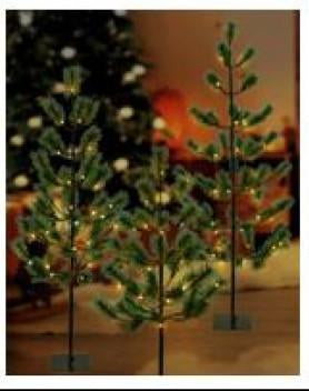 Tree Artificial Austrian Pine Lit
