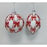 Orn Bow Tie w/Jewel Ball/Finial