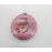 Orn-Santa w/Bubble/Glitter disk 5"