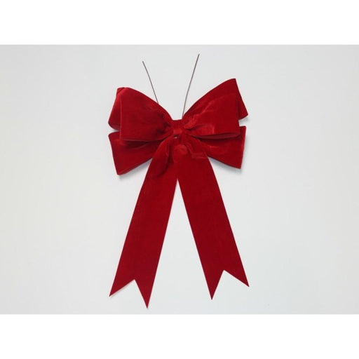 Bow-Premade Velvet w/Dovetail