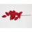 Spray Velvet Sequin Holly 27"
