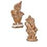 Gingerbread Boy/Girl/2 Asst 6"