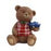 Sitting Bear W/Toy Plane 6"