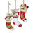 Orn Farm Animal Stocking 3 Asst