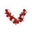 Garland- Peppermint Candy Ball-Red & White