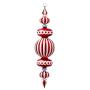24" Mat/Shiny Hanging Finial