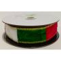 Ribbon Christmas Stripe 1"x5yd