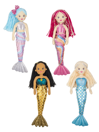 Shimmer Cove Mermaids Assorted 18"