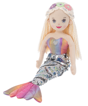 Mermaid Shimmer Cove Shelly 18"
