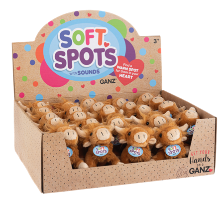 Soft Spots Highland Cow 5"