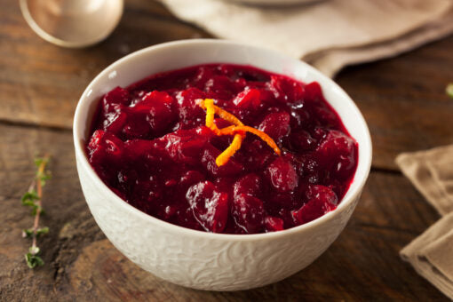 Seasoning Cranberry Sauce