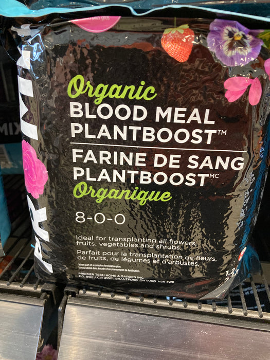 Blood Meal Plant Boost Organic. 8-0-0