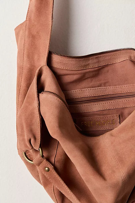 RUST ROMA SUEDE TOTE