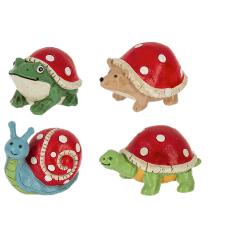 Toadstool Critter Figurine