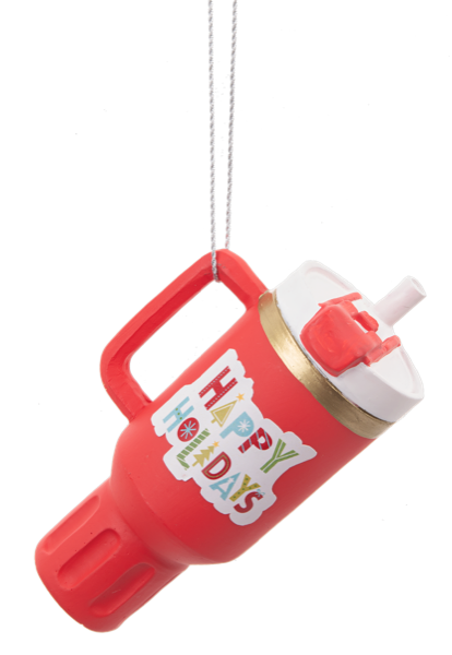 Orn Insulated Mug Red