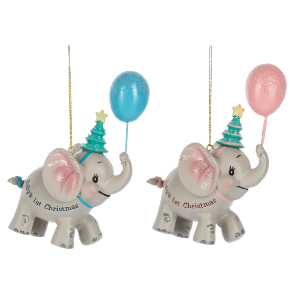 Orn Baby's 1st Xmas Elephant