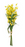 Easter Flower Pick Yellow 17.5"