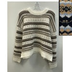 BLUE HERA LONG SLEEVE CREW NECK PULLOVER