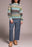 L/S MOCK NK SWEATER-AQUAHAZE