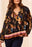 HICKORY L/S BLOUSE W/ RUFFLE COLLAR
