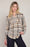 Plaid Shirt-Brown/ Navy